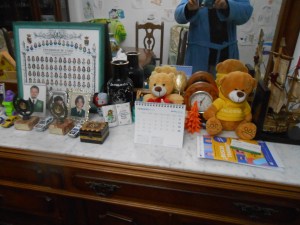 Decoración del despacho (aparador)