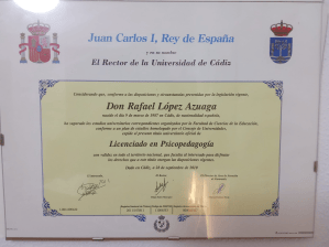 Psicopedagogo Rafael López